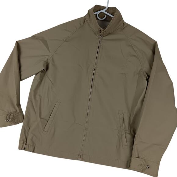 Walls Vintage Bomber Style Work Jacket Mens 2XL Tan Lined Mock Neck Workwear - Picture 1 of 13